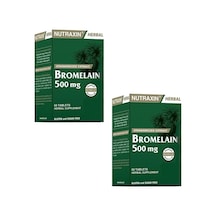 Nutraxin Bromelain 500 Mg 60 Tablet 2 Adet