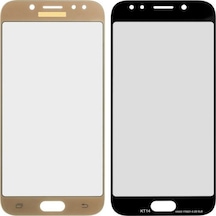 Samsung Galaxy Uyumlu J5 Pro J530 Ocalı Dokunmatik Ön Cam Lens - Gold