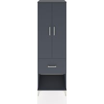 Hyperion Dolap 2 Raflı Tek Çekmeceli Tek Askılı 60x44x195 Ant... Antrasit