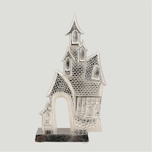 Vitale Sılver Metal Şato Dekor 13 28 63 Cm
