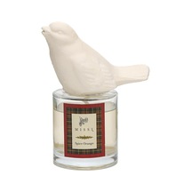 Yılbaşı 100 Ml Kuş Seramik Taşlı Yılbaşı Ateşi Oda Kokusu Portakal