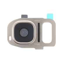 Samsung Uyumlu Galaxy S7 Edge G935 Kamera Lensi Kamera Camı - Gri