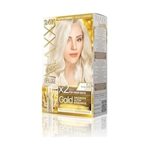 Serisi 24k Altın Parçacıklı Serum İle 1 Kutu 2 X 50 Ml Ve Geliştiriciler Saç Boyası Buzul Sarısı 0.2