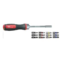 Nttools Ncbmt12 Manyetik Bits Tutucu Uzun Tornavida 12 Bitsli