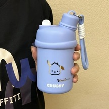 316 Paslanmaz Çelik Termos Bardak Açık Yüksek Görünümlü Erkek Ve Kız Öğrenciler Araba Su Bardağı Hediye Kupası Termos Bardak Xmpnj8 Mavi/yeşil