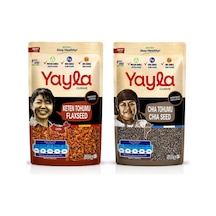 Gurme Premium Chia Tohumu 500 G + Keten Tohumu 500 G 2 Li Dev Avantaj Seti Toplam 1 Kg - 905679842