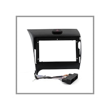 Govimaks Kıa Cerato K3 2012-2018 Uyumlu Siyah 9" Androıd Multimedya Çerçevesi - Soket