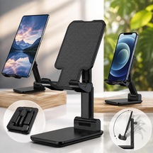 Katlanabilir Telefon Ve Tablet Standı, Ayarlanabilir Yükseklik Ve Açı 1