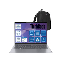 Lenovo ThinkBook 14 G6 IRL 21KG00Y5TRP04 i5-1335U 16 GB 4 TB SSD 14" W11P Dizüstü Bilgisayar + Zetta Çanta