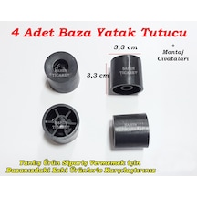 Şahinticaret Baza Tutucu Baza Yatak Tutucu Baza Yedek Parça Yuvarlak 4 Adet
