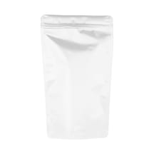 Beyaz Mat Kilitli Doypack Ambalaj 16 X 27 + 4 Cm. 500 Gr. - 1000 Adet