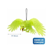 Asılabilir Lateks Kartal Dekor Süsü Yeşil 17-18 Cm "