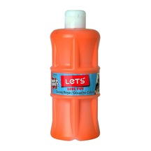 Lets Guaj Boya 500 Ml Plastik Turuncu L-5102 Çok Renkli