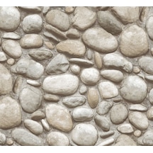 Adawall Roka 16m2 Duvar Kağıdı 23113 Serı Taş Desen 3boyutlu Silinebilir Açık Bej