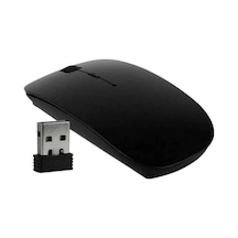 Siyah Wireless Kablosuz Sessiz Mouse Bluetooth Bağlantılı