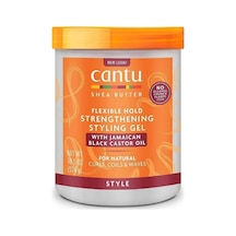 Cantu Shea Yağı Jamaika Kara Hint Yağlı Maksimum Tutuş Şekillendirici Saç Jölesi 524 G