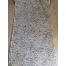 Venüs Gri Yeni Nesil Yıkanabilir Kaymaz Taban Dört Mevsimlik Salon, Banyo, Balkon, Genç Odası Kesme Halı