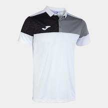 Beyaz - Gri - Siyah Joma Erkek Günlük Polo Tshirt Crew V Short Sleeve 103208.211 Beyaz