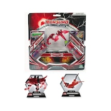 Monsuno, Lisanslı Backslash-shadowhornet Figürleri, Fırlatma Kapsülleri Ve 2 Oyun Kartı
