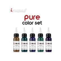 Xtreme Ink Pure Color Set 1 Oz 5 Li Profesyonel Dövme Boyası Seti