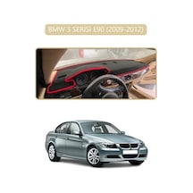 Bmw 3 Serisi E90 2009-2012torpido Koruma Halısı Bej Kenar