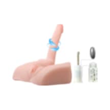 Lilitu Shop Titreşimli Ses Çıkarma Özelliğine Sahip Realistik Penis Ve Vajina