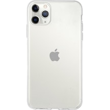 Apple Uyumlu iPhone 11 Pro 1mm Silikon Şeffaf Kapak