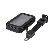 Carub Motosiklet Telefon Tutucu Deri Fermuarlı 18x10 Cm Br5901964
