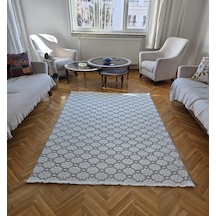 Monaco 221 Krem A.gri İskandinav Sisal Bukle Bohem Yumuşak Özel Ölçü Salon Koridor Mutfak Halısı 0221-krem/a.gri