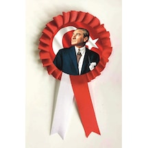 1 Mayıs İşci Bayramı Saten Kokart 10 Adet