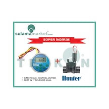 Hunter Node100 + Pgv1009V Pilli Zamanlayıcı Ve Vana Seti