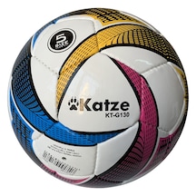 Katze Kt-g130 Halısaha Ve Çim Saha Futbol Topu 5 Numara Mavi Mavi - Beyaz