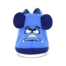 Tavşanlı Kreş Ev Okul Ayakkabısı Çocuk Panduf Mavi