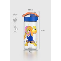 Renga Saga Desenli 500 Ml Tritan Çocuk Matara 912014 Mavi MAvi