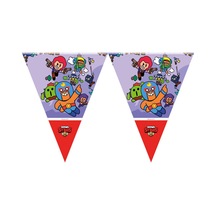 Brawl Stars Temalı Üçgen Flama Bayrak Set 360 Cm