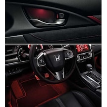 Oled Garaj Honda Civic FC5 Kapı İç ve Ayak Altı Aydınlatma Kırmız
