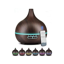 Hava Nemlendirici 7 Led Işıklı Aromatik Oda Kokusu 550 Ml Kahve Aroma Difüzörü Buhar Makinası Renkli