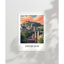 Çerçevesiz Poster Edinburgh'un Tarihi Tepeleri