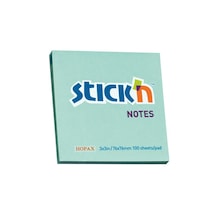 Hopax Stıckn Yapışkanlı Not Kağıdı 100 Yp 76X76 Pastel Mavi