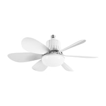 Balkon Tavan Vantilatörü Led Işıklı E27 Duy Uyumlu Fan 40w Uzaktan Kumandalı