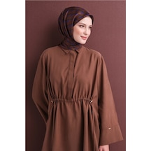 Armine Saf İpek Sura Eşarp 9626d 54 Pudra Gri