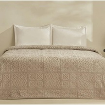 Karaca Home Rita Açık Gri Tek Kişilik Emboss Battaniye Açık Gri