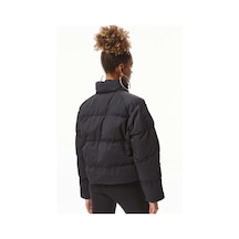 Nike Jordan Flight Oversize Women's Puffer Jacket Kadın Oversize Şişme Mont Siyah Siyah