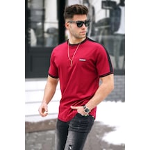 Madmext Bordo Erkek T-shirt 5374