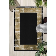 Kaymaz Taban Yıkanabilir Halı Mutfak, Salon, Yatak Odası İçin Modern Dijital Baskı Halı Slnhalı 1 - 0056 Çok Renkli