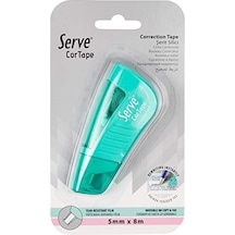 Cortape Şerit Silici 5 Mm 8mt Nane Yeşili Tekli Blister