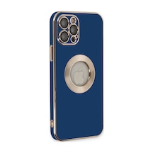 Apple iPhone  Uyumlu,  12 Pro Kılıf Store Silikon - Mavi