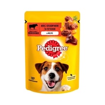 Pedigree Sığırlı Ve Kuzulu Yetişkin Köpek Yaş Maması 24 X 100 Gr