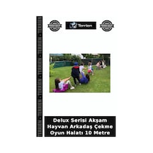 Delux Serisi Akşam Hayvan Arkadaş Çekme Oyun Halatı 10 Metre