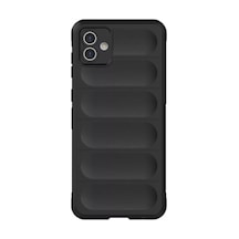 Samsung Galaxy Uyumlu A06 Kılıf Optimum Silikon - Siyah Bz8683140807788